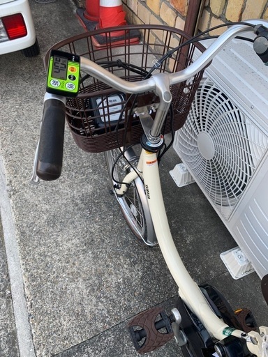 j1美品✨ ヤマハ電動自転車、バッテリーほぼ新品 12.3AH