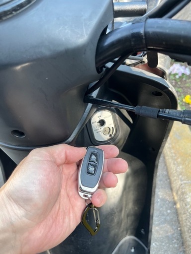 最強カスタム ベンリィ110ルーフ キーレス USB2口 前後ドラレコ