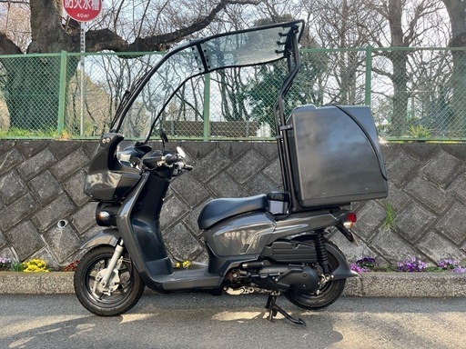 最強カスタム ベンリィ110ルーフ キーレス USB2口 前後ドラレコ グリップヒーター 大型ボックス タンデムシート付