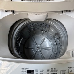 受け渡し者決まりました　洗濯機2019年製　7キロ の画像