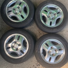 155/65R13 夏タイヤアルミホイールセット