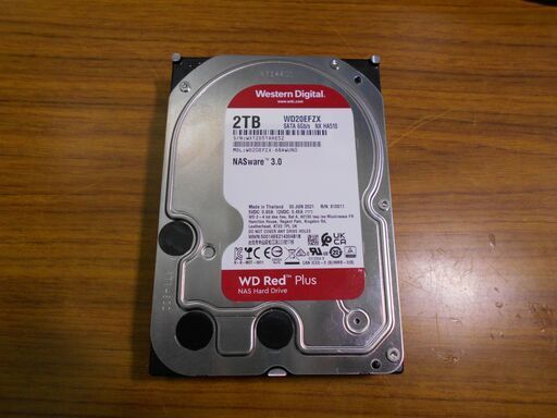NAS用HDD② WD Red WD20EFZX (チャッピー) 柏のPCパーツの中古あげます