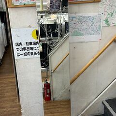 ▼値下げ▼ 【店頭保管】【展示品・未使用品】突っ張りミラー 全身...