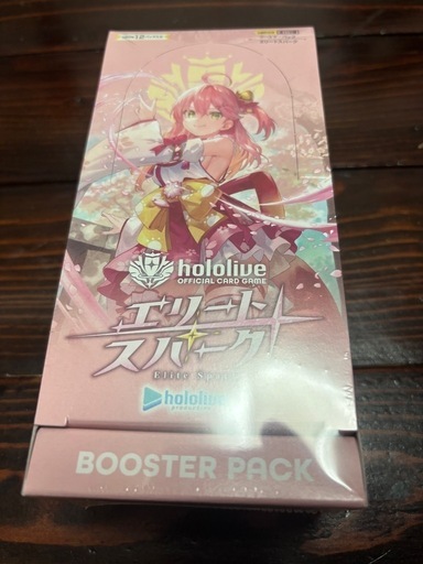 ホロライブオフィシャルカードゲーム エリートスパーク シュリンク付き未開封品