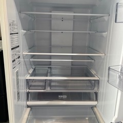 【ジモティー割】AQUA 2023年製 4ドア冷凍冷蔵庫 見える野菜室 旬鮮チルド（ID680）の画像