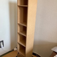 ほぼ未使用細めの棚