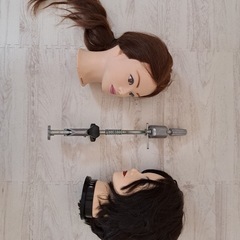 美容師　練習用ウィッグ２個セット