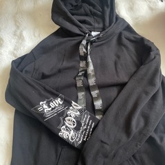LOVE 手遅れcaution パーカー (@@) 菊水のトレーナーの中古・古着