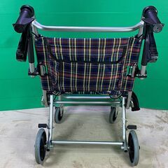 中古　車いす　折り畳み　ケース付き　軽量の画像