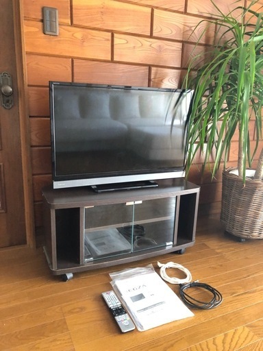 【美品】TOSHIBA 液晶テレビ REGZA  32V30、テレビ台セット