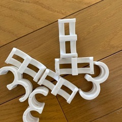 パーティション　パーテーション　目隠し　4枚　布製の画像