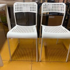 IKEA　ダイニングテーブル＆チェア2脚　メルトルプ　の画像