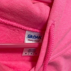ギルダン　GILDAN パーカー　ピンクの画像