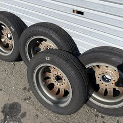【交渉中】155/65R13 夏タイヤホイールセットの画像