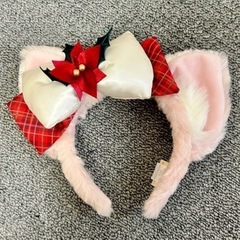 ディズニー　リーナベル　カチューシャ　クリスマス