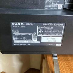 SONYテレビ   KDL-32W600Aの画像