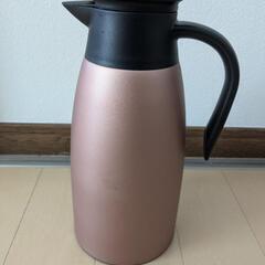 【新品/未使用品】保温ポット2L　ステンレス製　真空二重構造