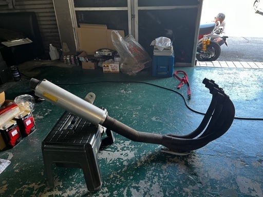 Z1用鉄マフラー