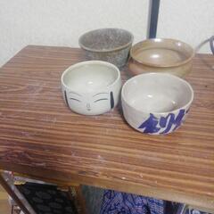 茶道 茶碗 建水など4点