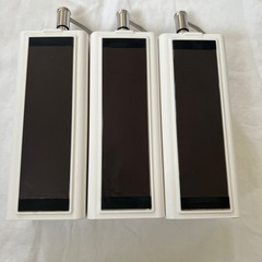 山崎実業(Yamazaki) マグネットツーウェイディスペンサー tower 【3本セット】 マグネット 詰め替えボトル シャンプー コンディショナー ボディソープ ホワイトの画像