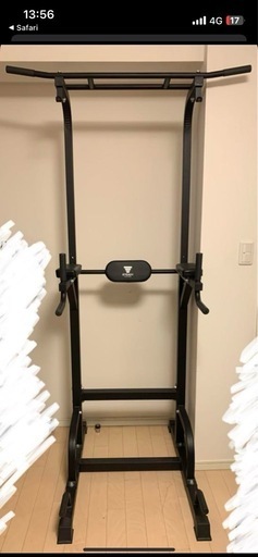 STEADY ぶら下がり健康器 ブラック 懸垂マシン STEADY 懸垂バー 健康