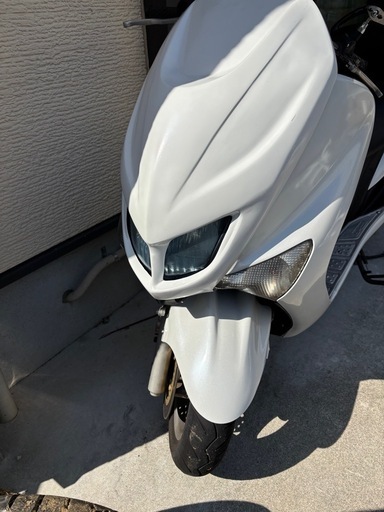 YAMAHA マジェスティ125 フロントマスク FI 5CA ブラック バイク