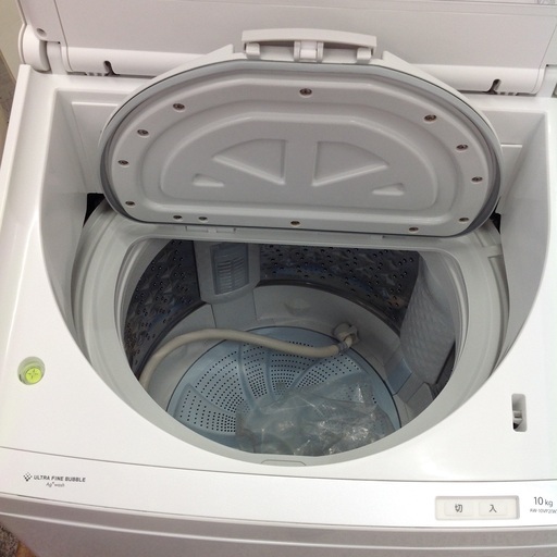 ジモティー見た！で5%OFF【10/5kg 全自動洗濯乾燥機】全自動洗濯機　乾燥機 TOSHIBA　東芝 AW-10VP2　ZABOON 10kg 2023年製:グランホワイト slide_IMG_0745.jpg