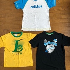 adidas アディダス  キッズ  Tシャツ 　140  3枚...