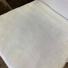 【FU2211】★ダイニングチェアー 白 ホワイト 椅子 家具 堺市 深井 【ジャングルジャングル深井店】の画像