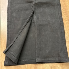 AZUL BY MOUSSY デニムスリット入りロングスカートの画像