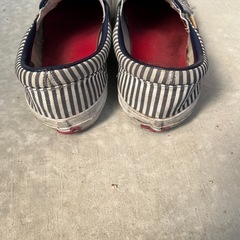 VANS  スリッポン　　ストライプ　
　の画像