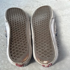 VANS  スリッポン　　ストライプ　
　の画像
