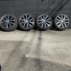 値下げ！Weds ヴェッズ レオニス　17インチ　4穴  7J +45