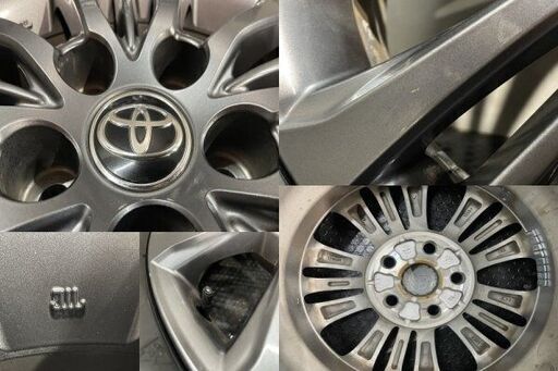 タイヤ新品 24年製 TY GIZ 205/60R16 スタッドレス【TOYOTA 90ヴォクシー/ノア 純正ホイール 16インチ 6J5HPCD114.3+40】ガンメタ (MTO408) クレジットカード QRコード決済可能