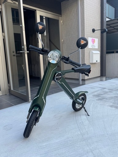 電動スクーター　BLAZE EV  折りたたみ　メッチャ低走行‼️