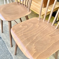 《売約済》【武蔵小山店】[2脚セット] TON CHAIR TO-35 Nougat アイロニカチェア 椅子 イス ダイニング チェア ビーチ材 リビング カフェ チェコ原産の画像