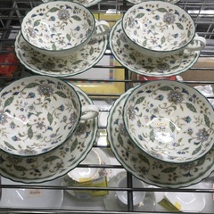 ☆ドリーム２号館☆ノリタケ カリフパレス コーヒー紅茶碗皿 6客セットの画像