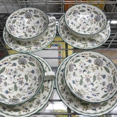 ☆ドリーム２号館☆ノリタケ カリフパレス コーヒー紅茶碗皿 6客セットの画像