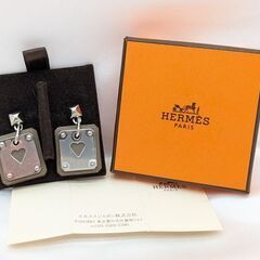 【HERMES】アスドゥクール ハート スウィングピアス Ｚ刻印...