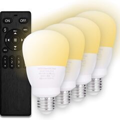 【Amazon限定ブランド】100w形相当+60w形相当 調光調色 リモコン付 LED電球 口金 E26の画像