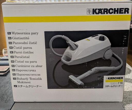 ✨【使用3回美品】本格的クリーナー●ケルヒャースチームクリーナー　フルセット