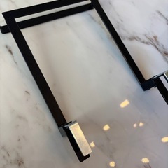 tower/タワー キッチンシンク下収納扉タオルハンガー 高さ20.5cmの画像