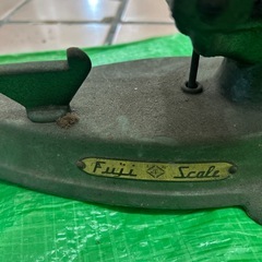 フジ　スケール　天秤はかり　　当時物　アンティーク　レトロの画像