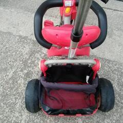 幼児用三輪車　自転車　ides  CARGO   かじ取り棒付き　乗用玩具　子供用三輪車　現状渡し品の画像