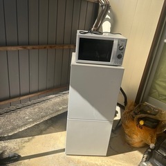新生活を始める方に冷蔵庫と電子レンジ