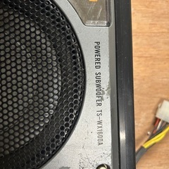 カロッツェリア　ウーハーの画像