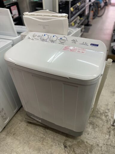 ヤマダ 5.5kg 二層式洗濯機 2020年製 YWM-TD55G2