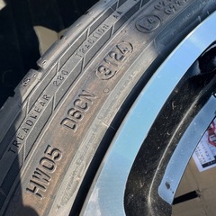 お値段相談可！スイフトスポーツZC33S 純正アルミとタイヤセット4本の画像
