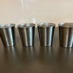 ステンレスコップ4個セット