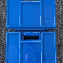 LaQ ラキュー　パーツ収納ケース　ブルー　青　2個　まとめ